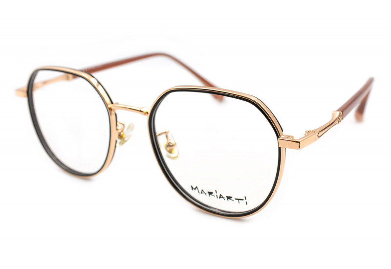 Элегантные металлические женские очки Mariarti 9800